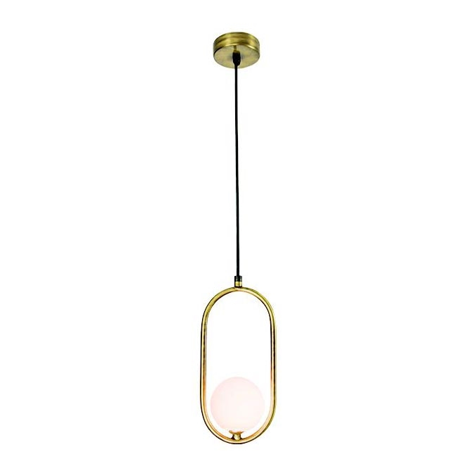 Zambelis 18143 - Lampadario a sospensione con filo 1xG9/25W/230V