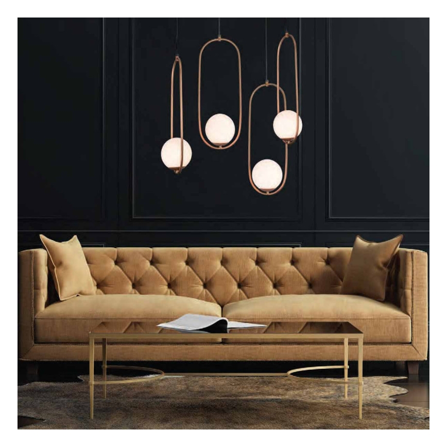 Zambelis 18143 - Lampadario a sospensione con filo 1xG9/25W/230V