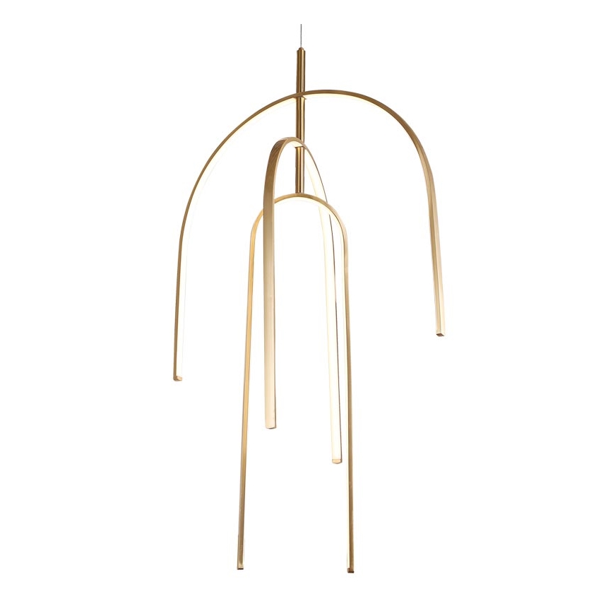 Zambelis 1931 - Dimmbare LED-Hängeleuchte an Schnur LED/80W/230V golden