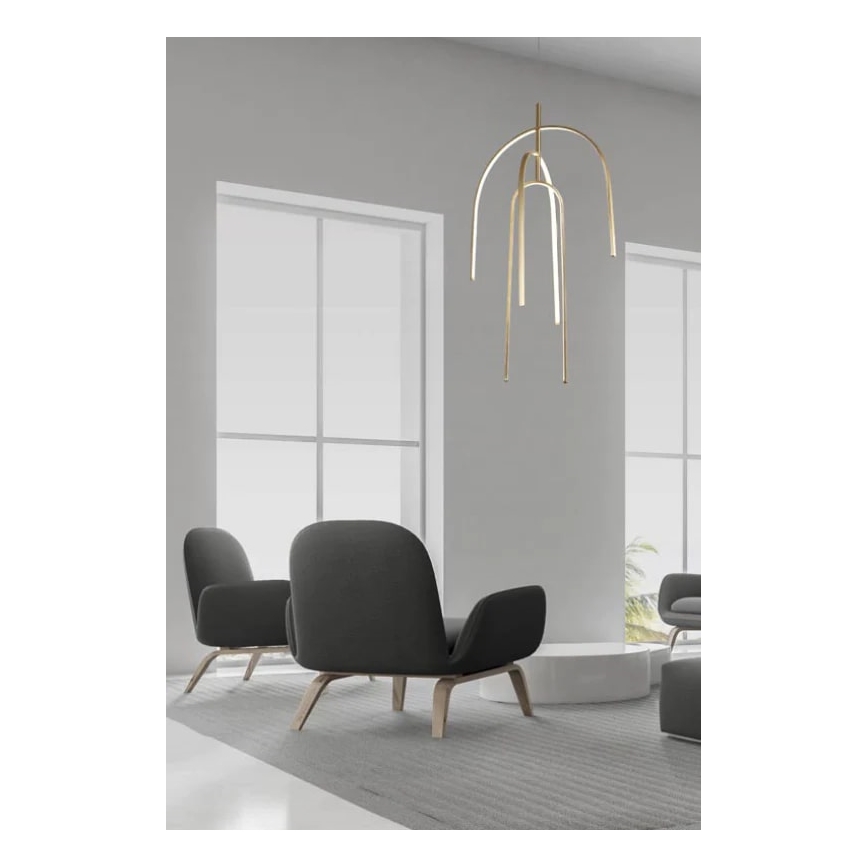 Zambelis 1931 - Suspension filaire à intensité variable LED LED/80W/230V doré
