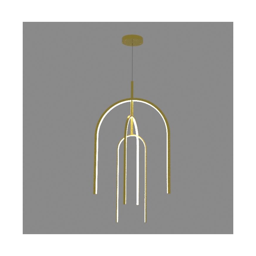 Zambelis 1931 - Suspension filaire à intensité variable LED LED/80W/230V doré