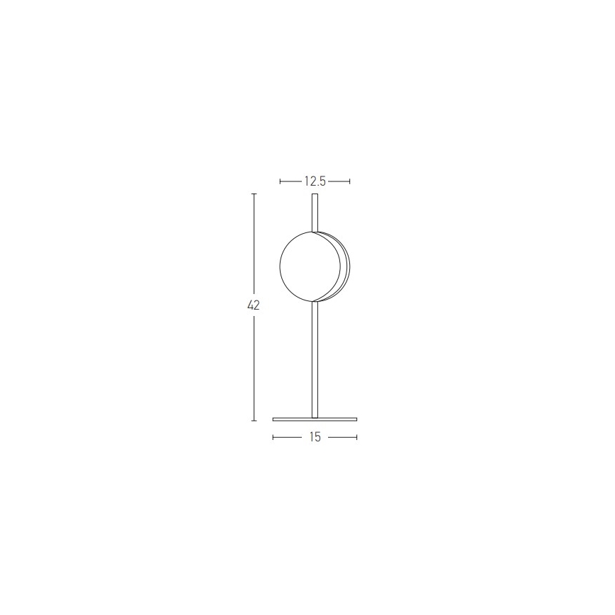 Zambelis 2004 - Lampe de table LED/8W/230V