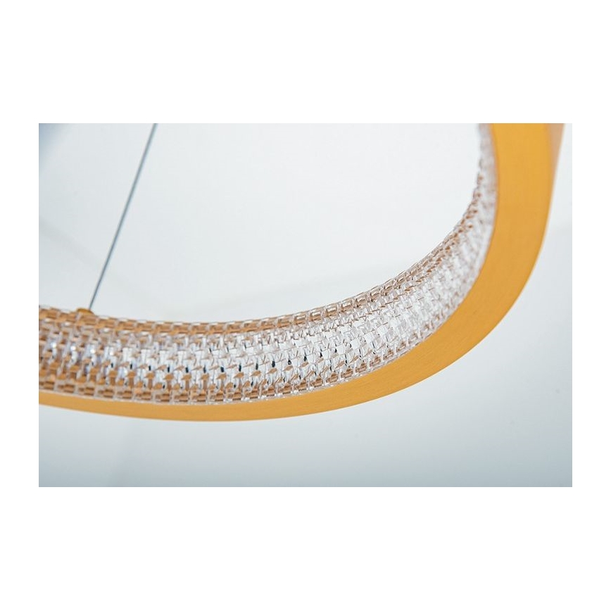 Zambelis 2006 - Lampadario a sospensione con filo LED dimmerabile LED/36W/230V oro