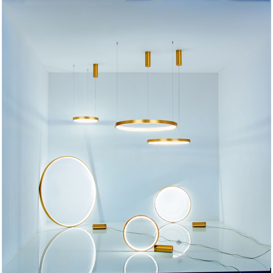 Zambelis 2007 - Lampadario a sospensione con filo LED dimmerabile LED/50W/230V oro