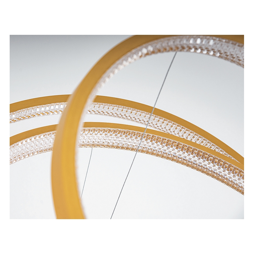 Zambelis 2009 - Lampadario a sospensione con filo LED dimmerabile LED/112W/230V oro