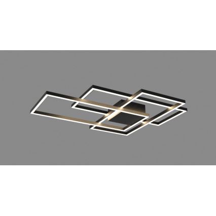 Zambelis 2020 - Lampadario a plafone LED dimmerabile LED/55W/230V nero