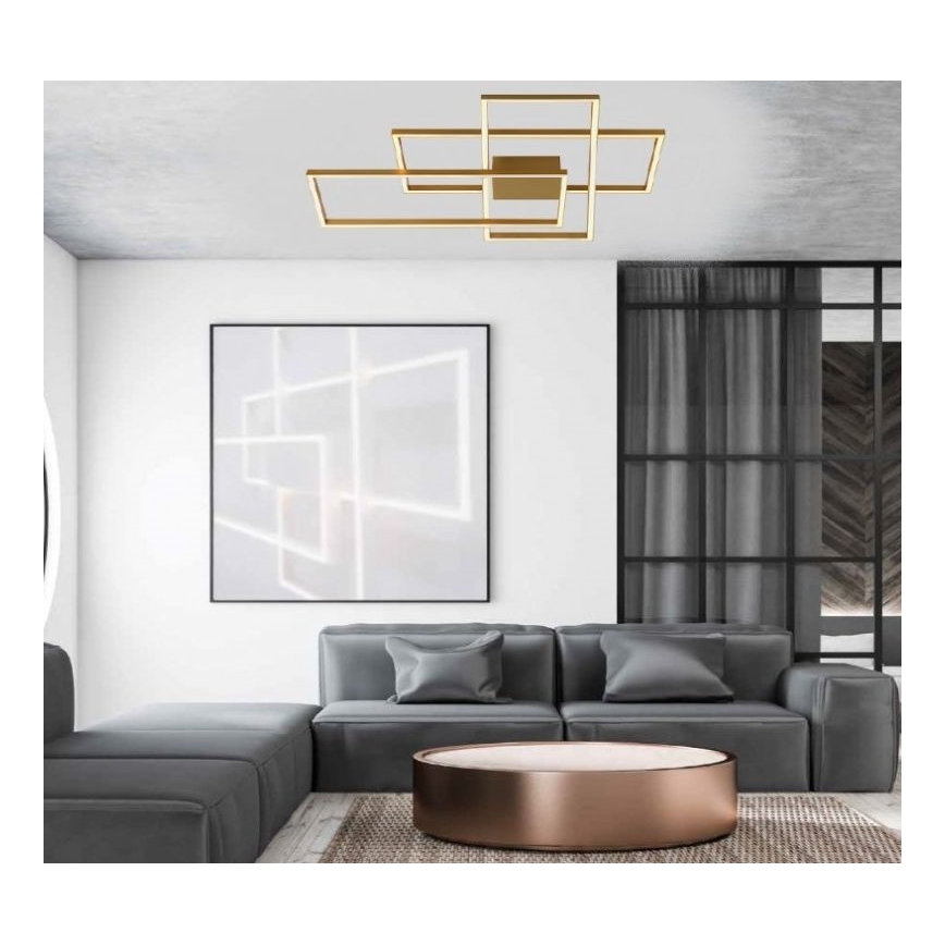 Zambelis 2022 - Dimmbare LED-Aufbauleuchte LED/55W/230V golden