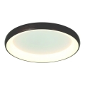 Zambelis 2059 - Plafonnier à intensité variable LED/60W/230V diam. 80 cm marron