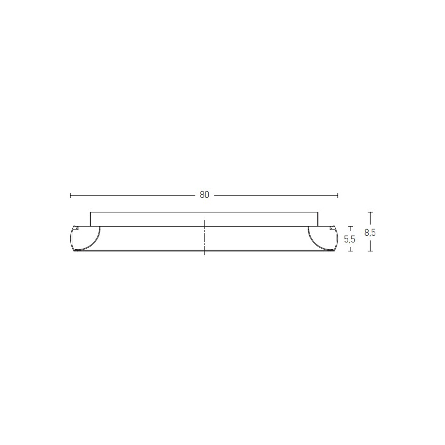 Zambelis 2059 - Plafonnier à intensité variable LED/60W/230V diam. 80 cm marron