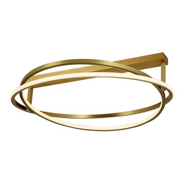 Zambelis 22018 - Plafonnier LED à intensité variable LED/56W/230V diam. 60 cm doré