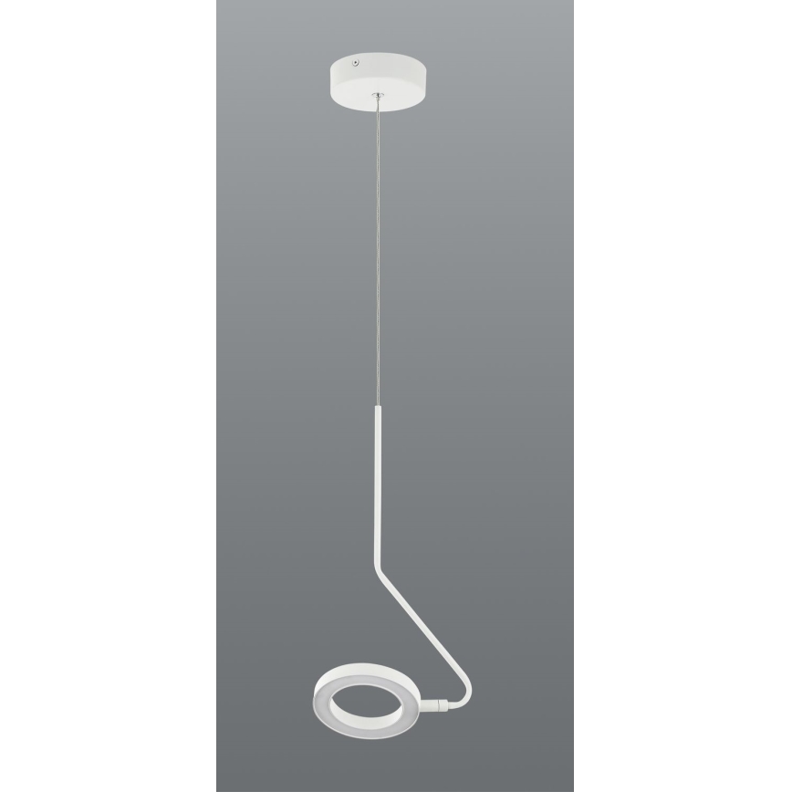 Zambelis 22044 - Dimmbare LED-Hängeleuchte an Schnur LED/7W/230V CRI90 weiß