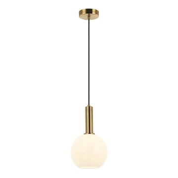 Zambelis 22071 - Hängeleuchte an Schnur 1xE27/40W/230V d 20 cm golden
