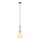 Zambelis 22079 - Lampadario a sospensione con filo 1xE27/40W/230V