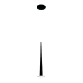 Zambelis 22110 - Lampadario LED a sospensione con filo LED/3W/230V CRI90 nero