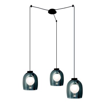 Zambelis 22145 - Hängeleuchte 3xG9/5W/230V Spinne schwarz