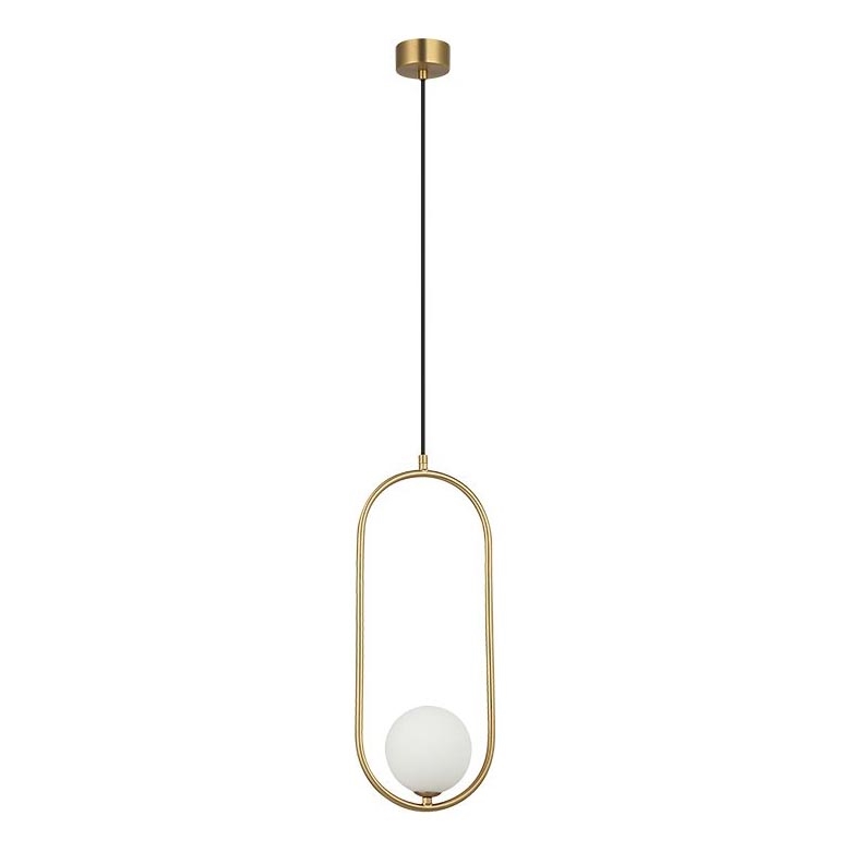 Zambelis 23135 - Suspension filaire 1xG9/7W/230V 12x20 cm doré
