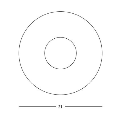 Zambelis 23137 - Applique 1xG9/7W/230V diametro 21 cm oro