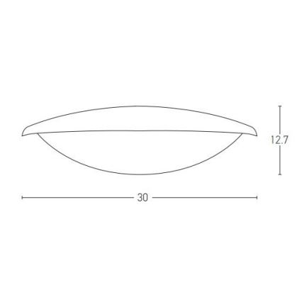 Zambelis E115 - Applique a LED da esterno LED/6W/230V IP54 antracite