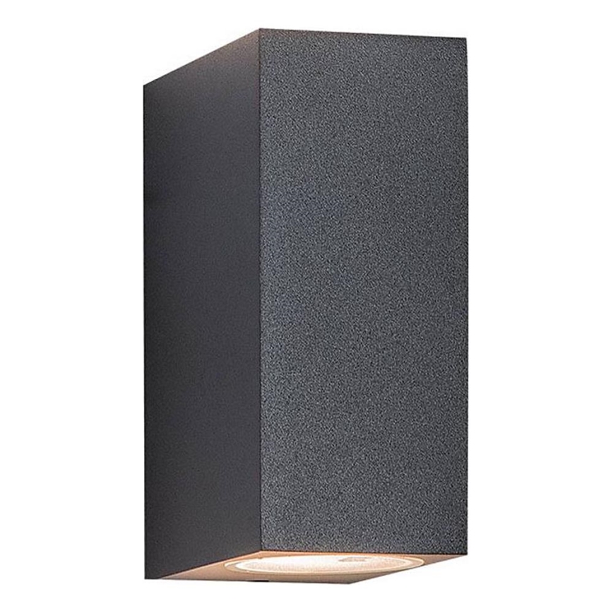 Zambelis E124 - Applique da esterno 2xGU10/15W/230V IP54 antracite