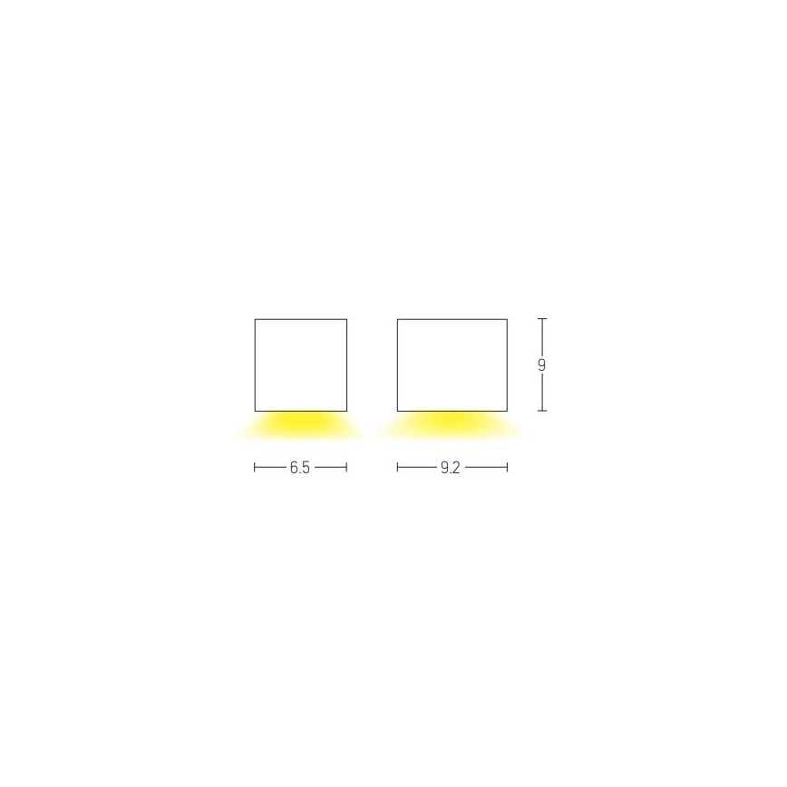 Zambelis E150 - Applique da esterno 1xGU10/15W/230V IP54 bianco