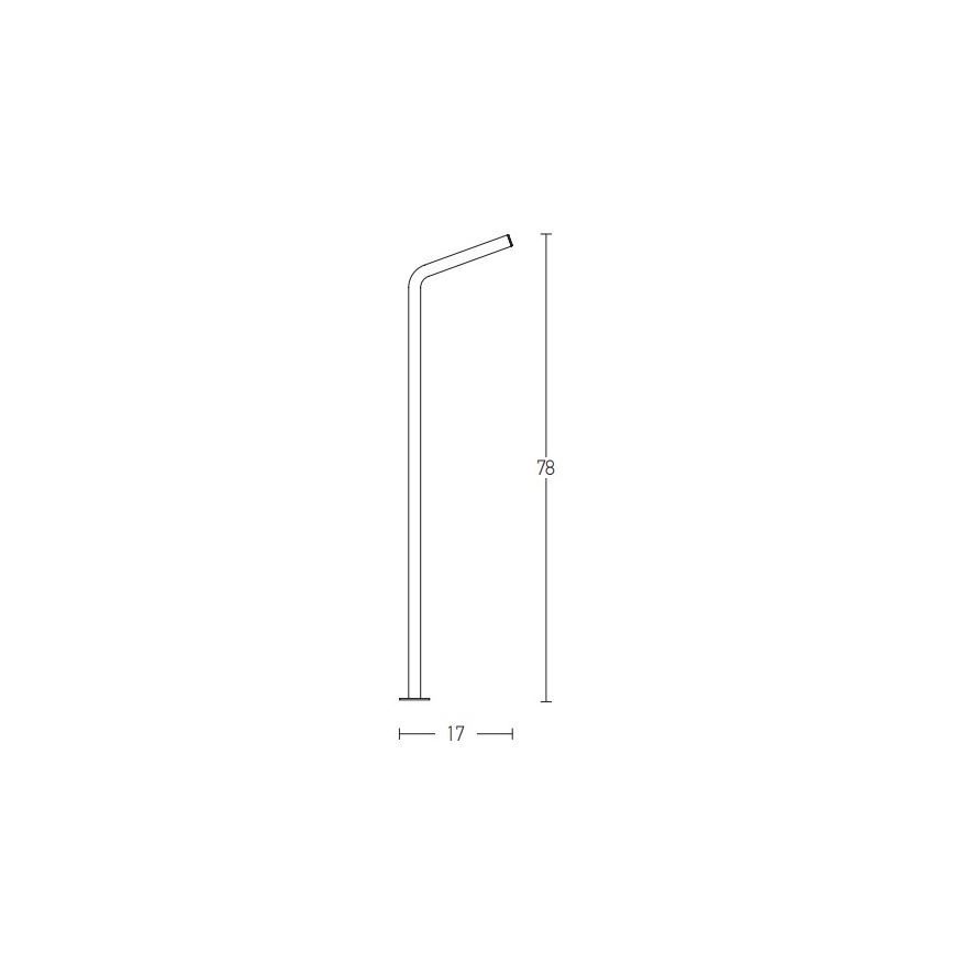 Zambelis E206 - Lampada LED da esterno LED/10W/230V IP54 antracite