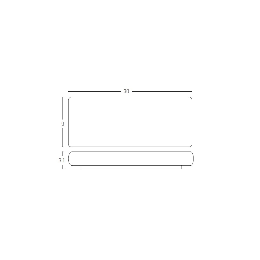 Zambelis E240 - Applique murale LED extérieure 2xLED/10W/230V IP65 anthracite