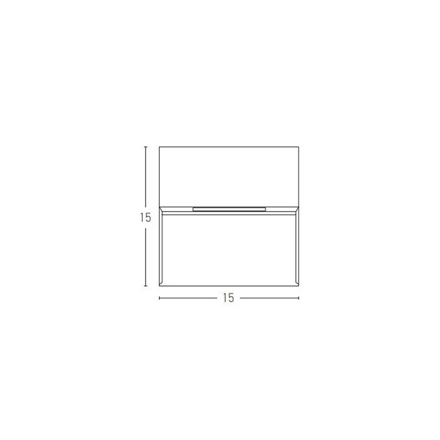 Zambelis E241-G - Illuminazione scale LED da esterno LED/6W/230V IP65 antracite