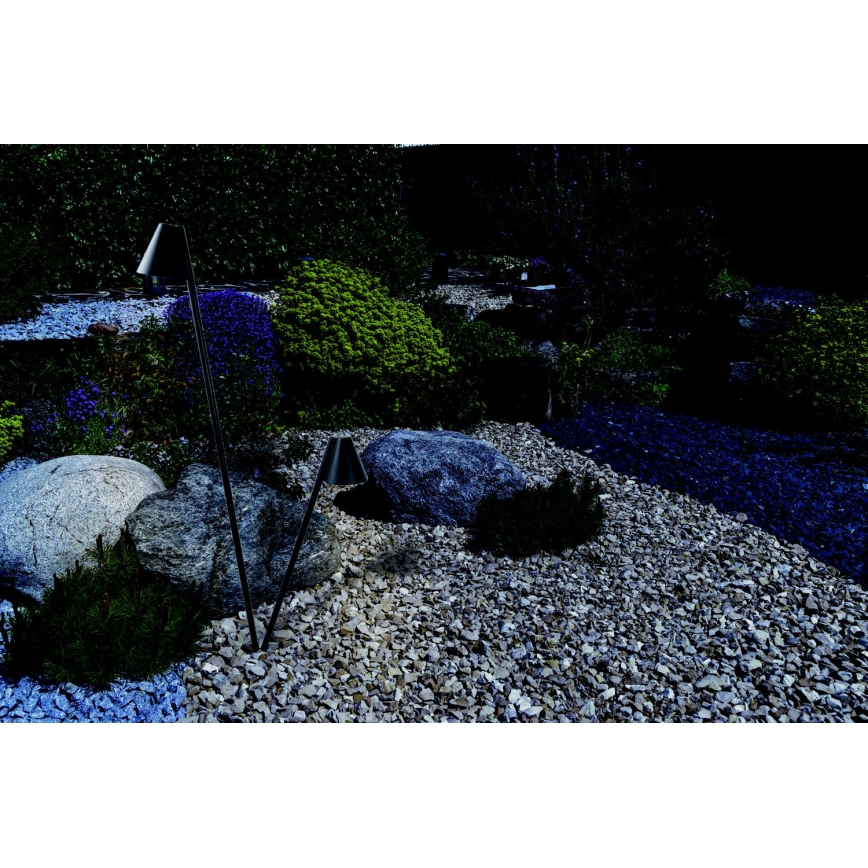 Zambelis E282 - Lampada da esterno 1xGU10/20W/230V IP65 antracite