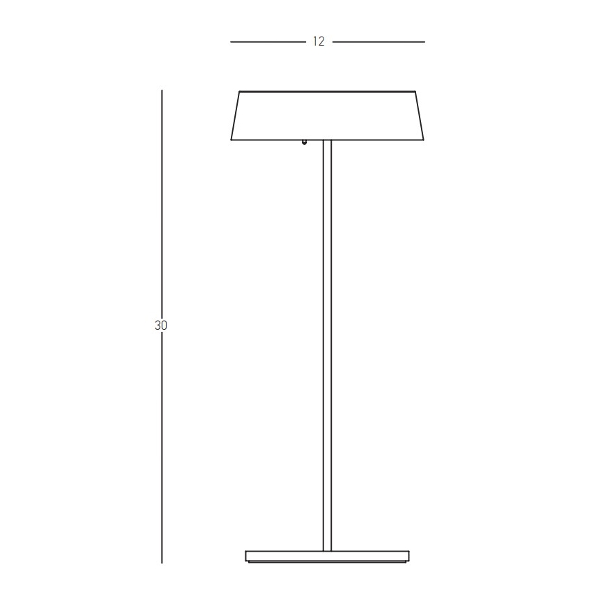 Zambelis E290 - Dimmbare LED-Außenleuchte LED/2,2W/5V IP54 weiß