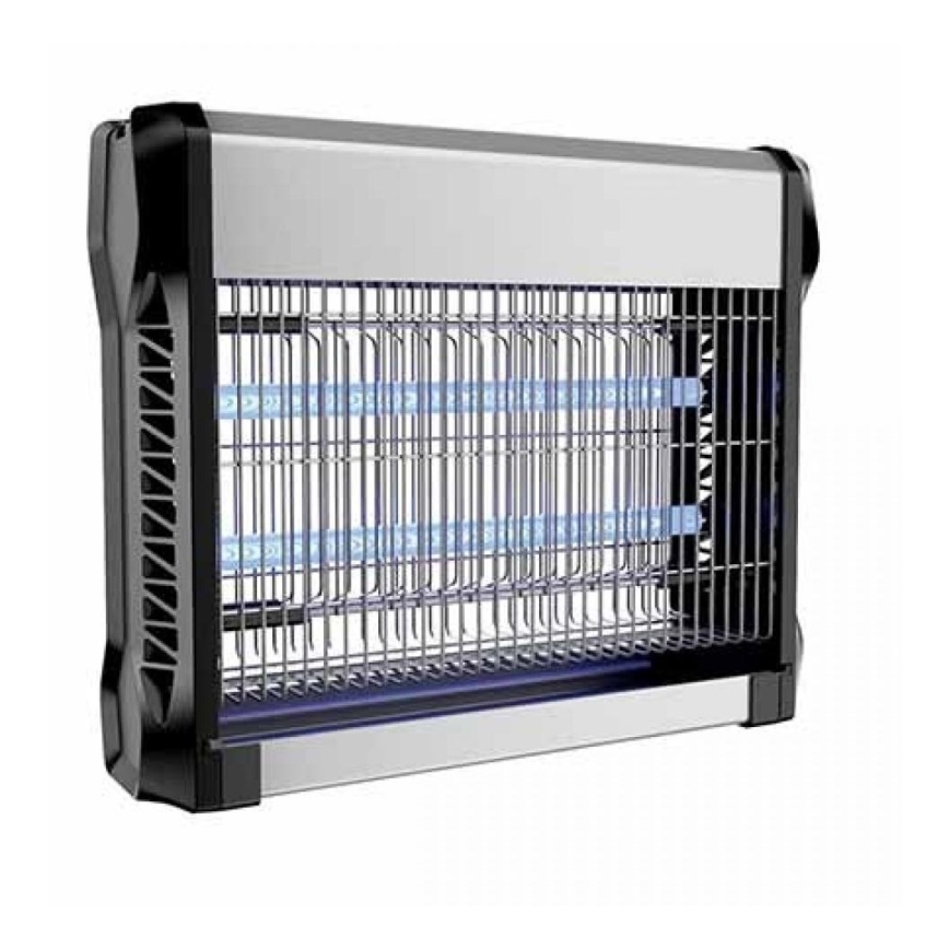 Zappatrice elettrica per insetti 2x10W/230V 80 m²