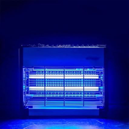 Zappatrice elettrica per insetti 2x10W/230V 80 m²