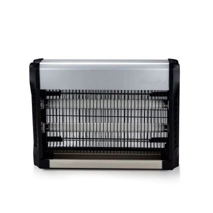 Zappatrice elettrica per insetti 2x10W/230V 80 m²