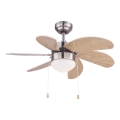 ZEVENTI - Deckenventilator FAMARA 1xE14/60W/230V beige