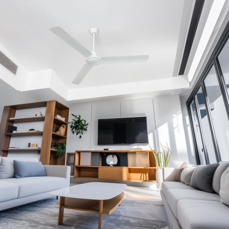 ZEVENTI - Deckenventilator TOFINO weiß