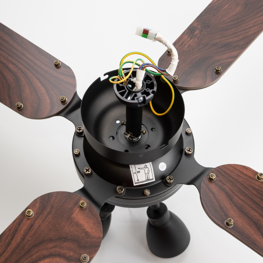 ZEVENTI - Deckenventilator ZURRIOLA 3xGU10/50W/230V
