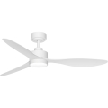 ZEVENTI - Dimmbarer LED-Deckenventilator ULUWATU LED/20W/230V 2700-6500K 132cm weiß + Fernbedienung