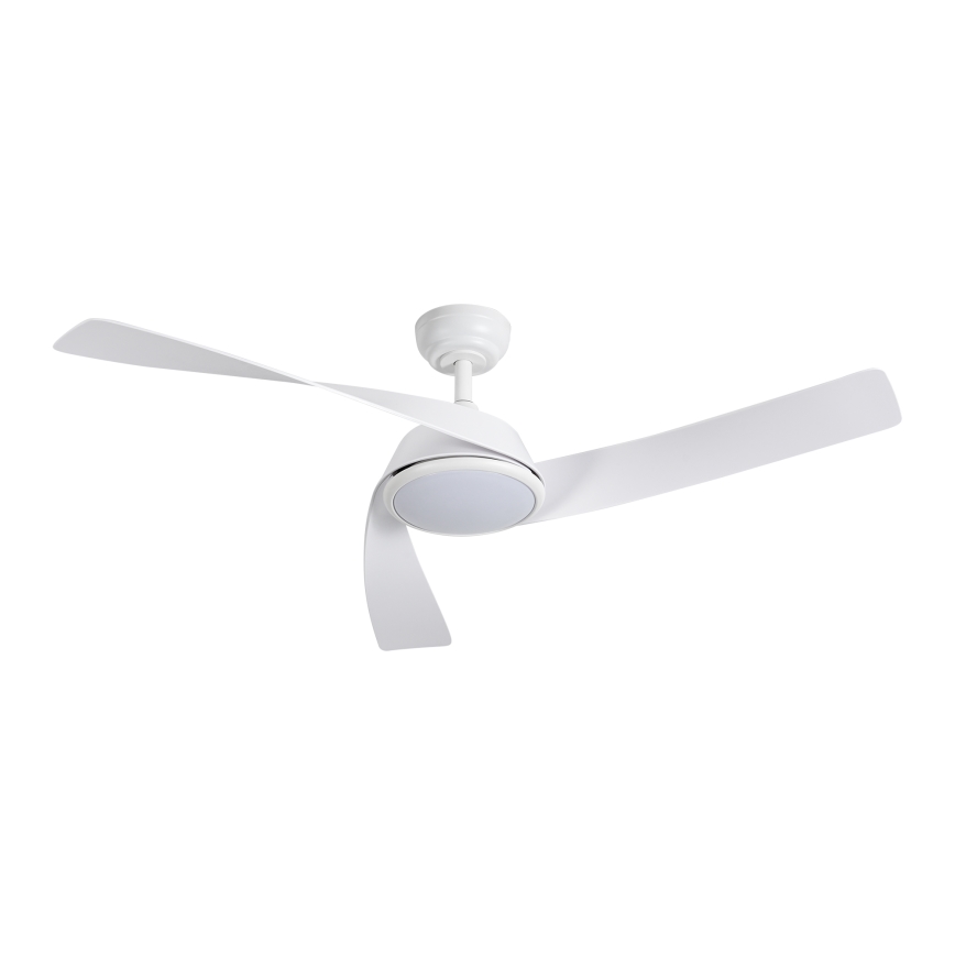 ZEVENTI - LED dimmbarer Deckenventilator AERYS LED/24W/230V 3000/4000/6000K Wi-Fi Tuya weiß + Fernbedienung