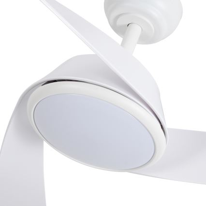 ZEVENTI - LED dimmbarer Deckenventilator AERYS LED/24W/230V 3000/4000/6000K Wi-Fi Tuya weiß + Fernbedienung