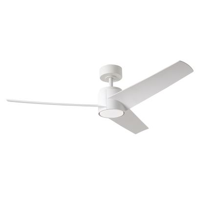 ZEVENTI - Ventilatore da soffitto dimmerabile a LED ORVIETO LED/18W/230V 3000-6000K Wi-Fi Tuya bianco + telecomando
