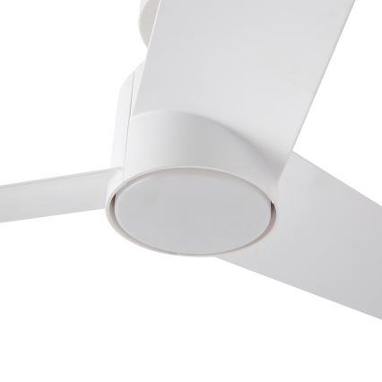 ZEVENTI - Ventilatore da soffitto dimmerabile a LED ORVIETO LED/18W/230V 3000-6000K Wi-Fi Tuya bianco + telecomando