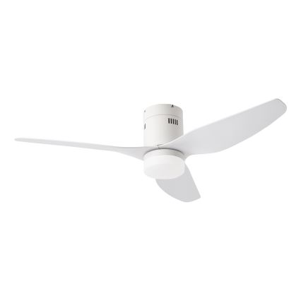 ZEVENTI - Ventilatore da soffitto dimmerabile a LED PADUA LED/18W/230V 3000-6000K Wi-Fi Tuya bianco + telecomando