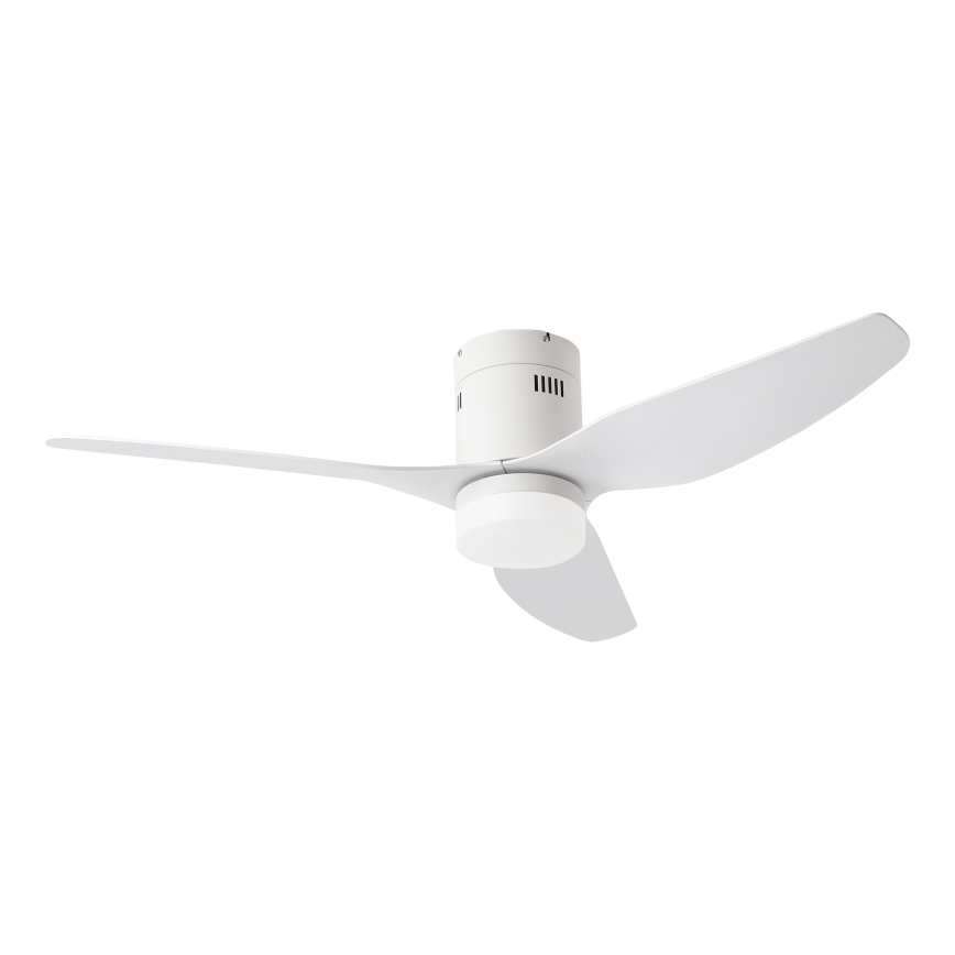 ZEVENTI - Ventilatore da soffitto dimmerabile a LED PADUA LED/18W/230V 3000-6000K Wi-Fi Tuya bianco + telecomando