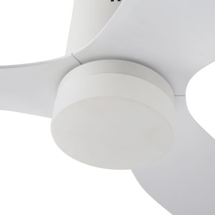 ZEVENTI - Ventilatore da soffitto dimmerabile a LED PADUA LED/18W/230V 3000-6000K Wi-Fi Tuya bianco + telecomando