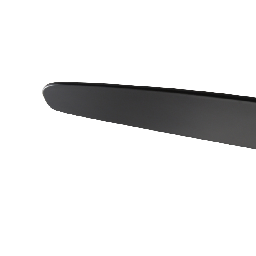 ZEVENTI - Ventilatore da soffitto dimmerabile a LED PADUA LED/18W/230V 3000-6000K Wi-Fi Tuya nero + telecomando