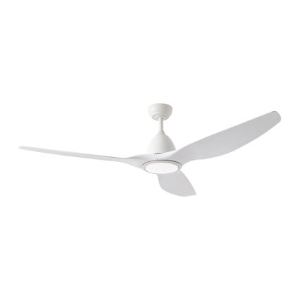 ZEVENTI - Ventilatore da soffitto dimmerabile a LED URBINO LED/20W/230V 3000-6000K Wi-Fi Tuya bianco + telecomando