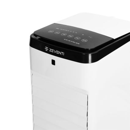ZEVENTI - Raffrescatore d'aria ARCTIC 60W/230V nero/bianco con telecomando