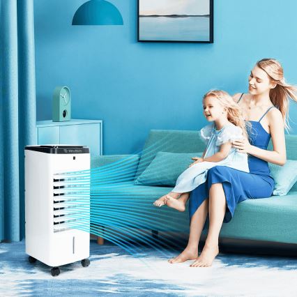 ZEVENTI - Rafraîchisseur d'air ARCTIC 60W/230V noir/blanc