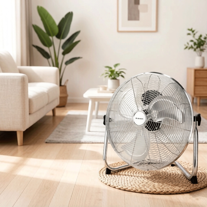 ZEVENTI - Standventilator FLOW 60W/230V