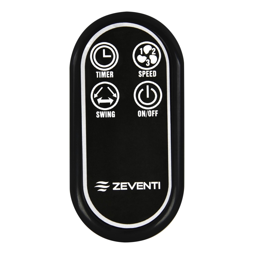 ZEVENTI - Telecomando per ventilatori FREEZE nero