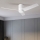ZEVENTI - Ventilateur de plafond à intensité variable BARROSA LED/18W/230V 3000-6000K Wi-Fi Tuya blanc + Télécommande